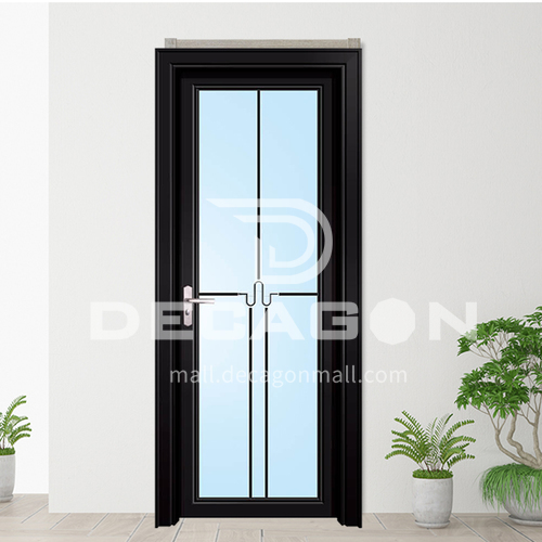1.2mm aluminum alloy swing door double-layer hollow tempered glass craft flower, can be used in bathroom, toilet, balcony garden, kitchen